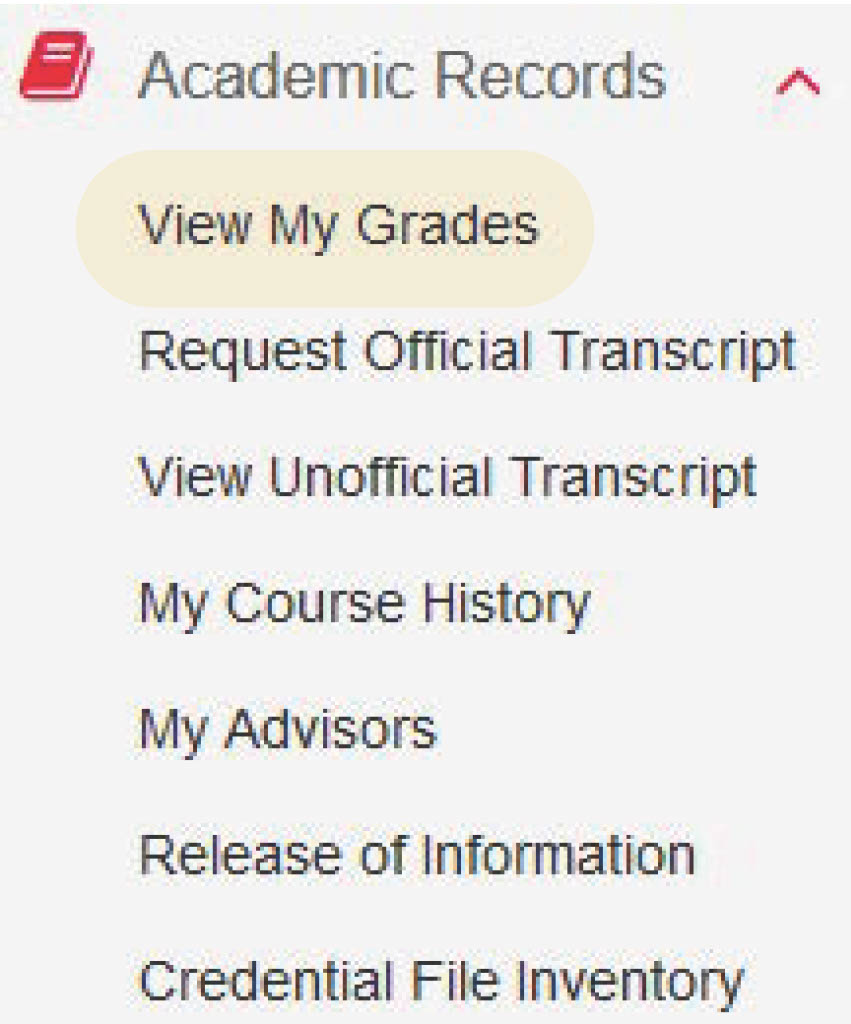 View My Grades